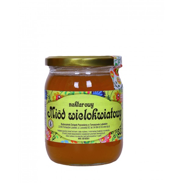 Miód wielokwiatowy 650 g